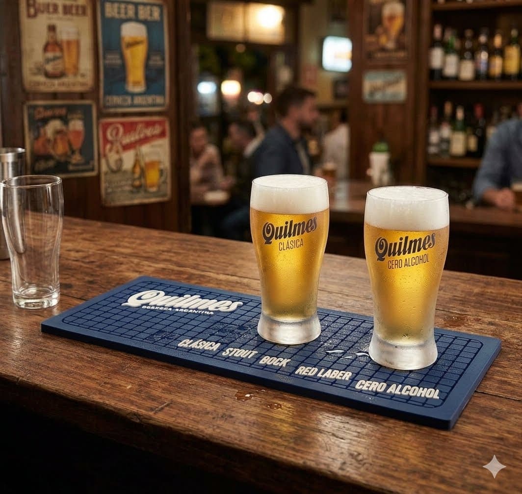 Bar Mat Quilmes Esterilla Antideslizante 