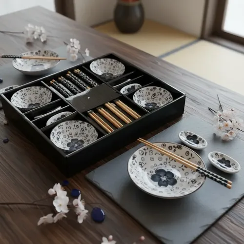 Set Sushi Para 4 Personas Empaque Perfecto Para Regalo